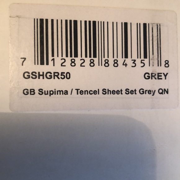 Ghost bed sheets. Queen grey - Picture 6 of 6